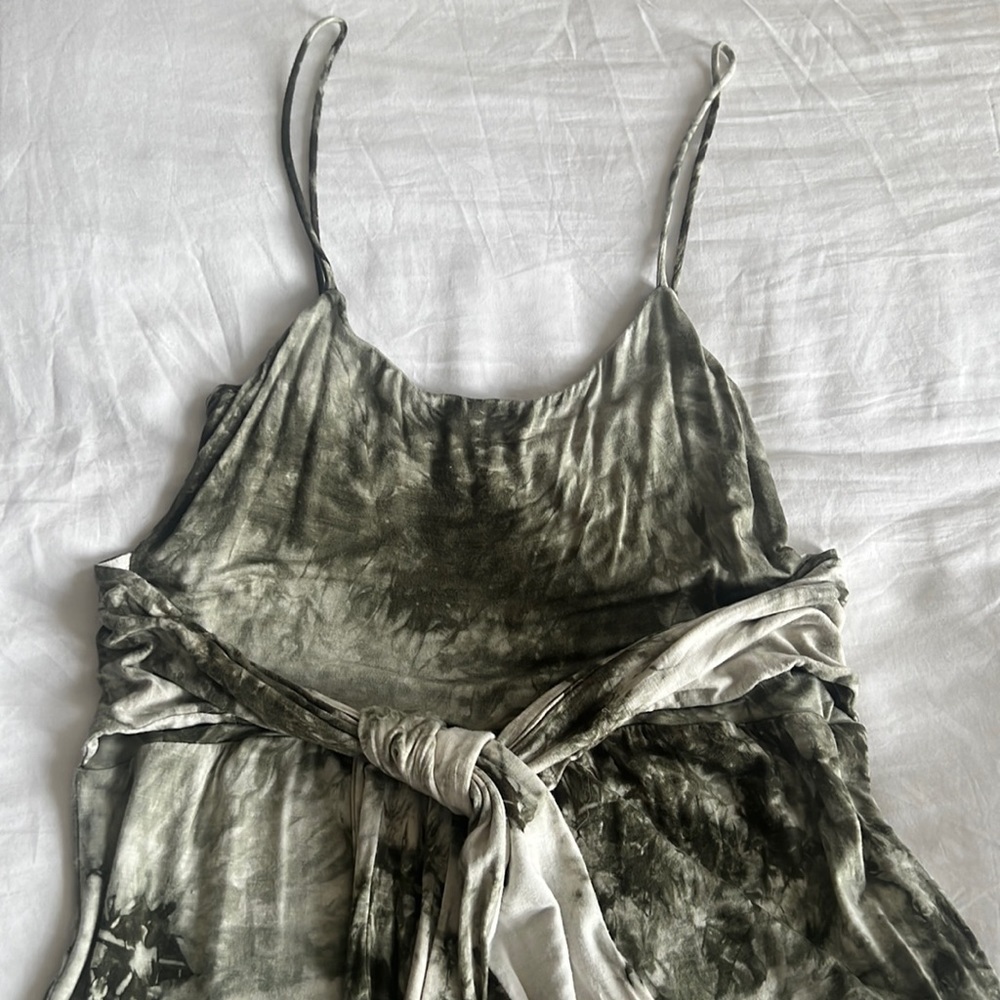 WinWin Tie Dye Jumpsuit With Tie Waist - Picture 3 of 5